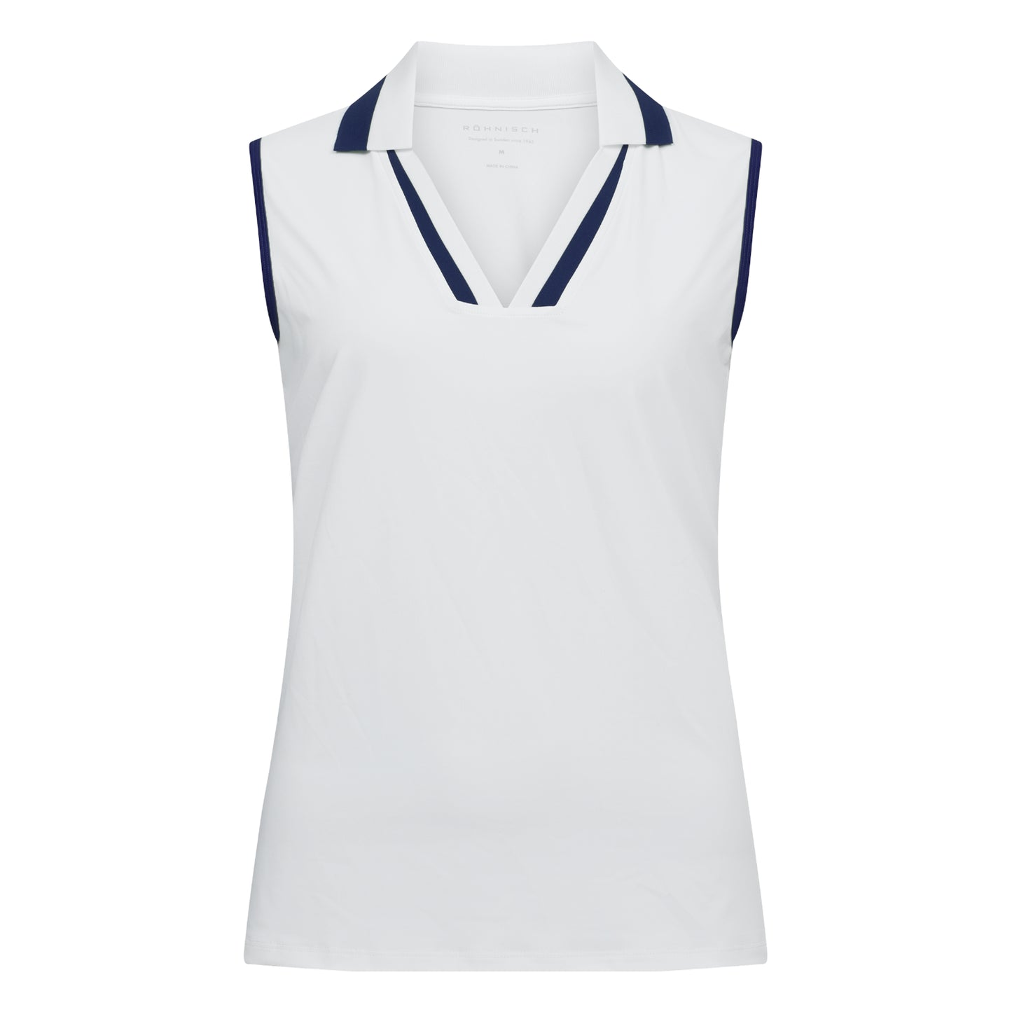 Rohnisch Ladies Essential Sleeveless Golf Polo Shirt 000882