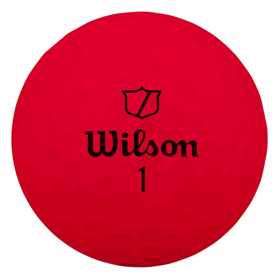 Wilson 2025 Duo Soft Golf Balls | Red