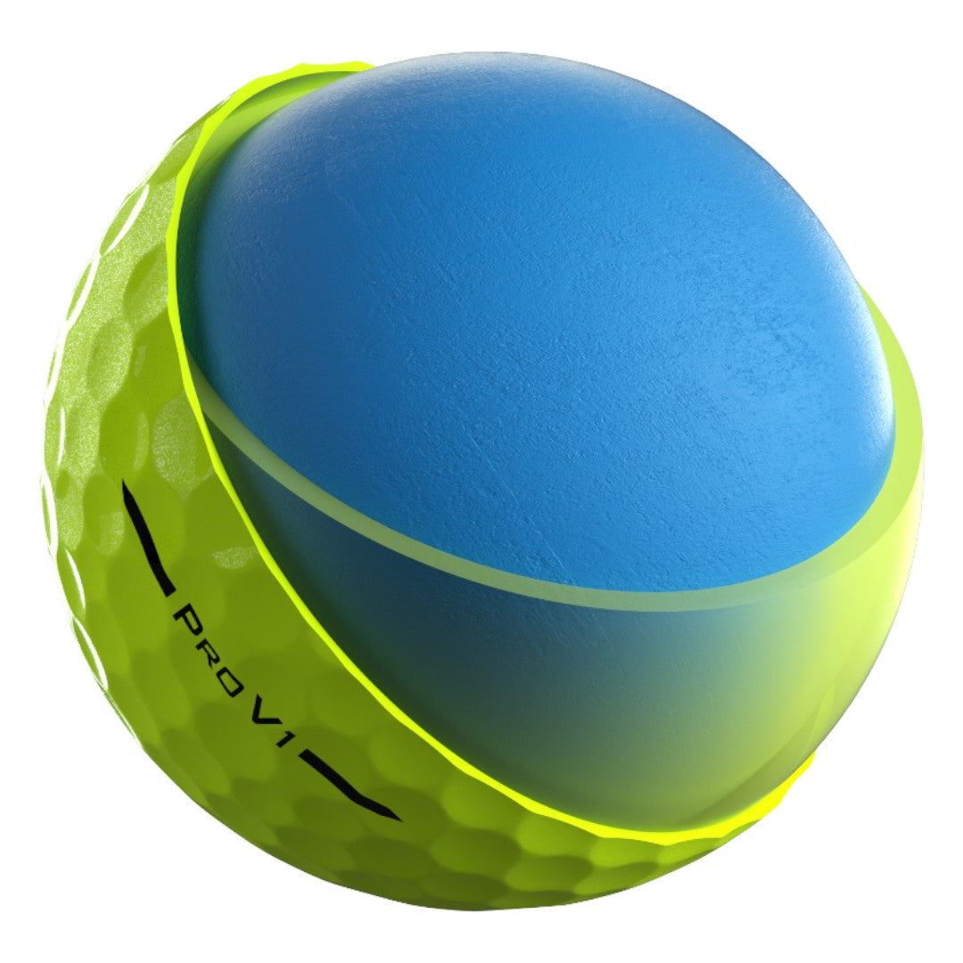 Titleist 2025 Pro V1 Golf Balls | Yellow