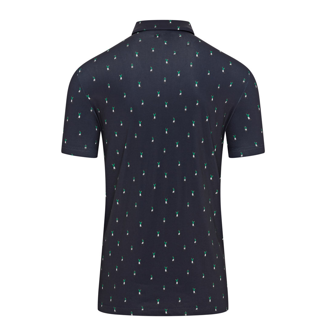 Lacoste All Over Printed Golf Polo Shirt DH5175