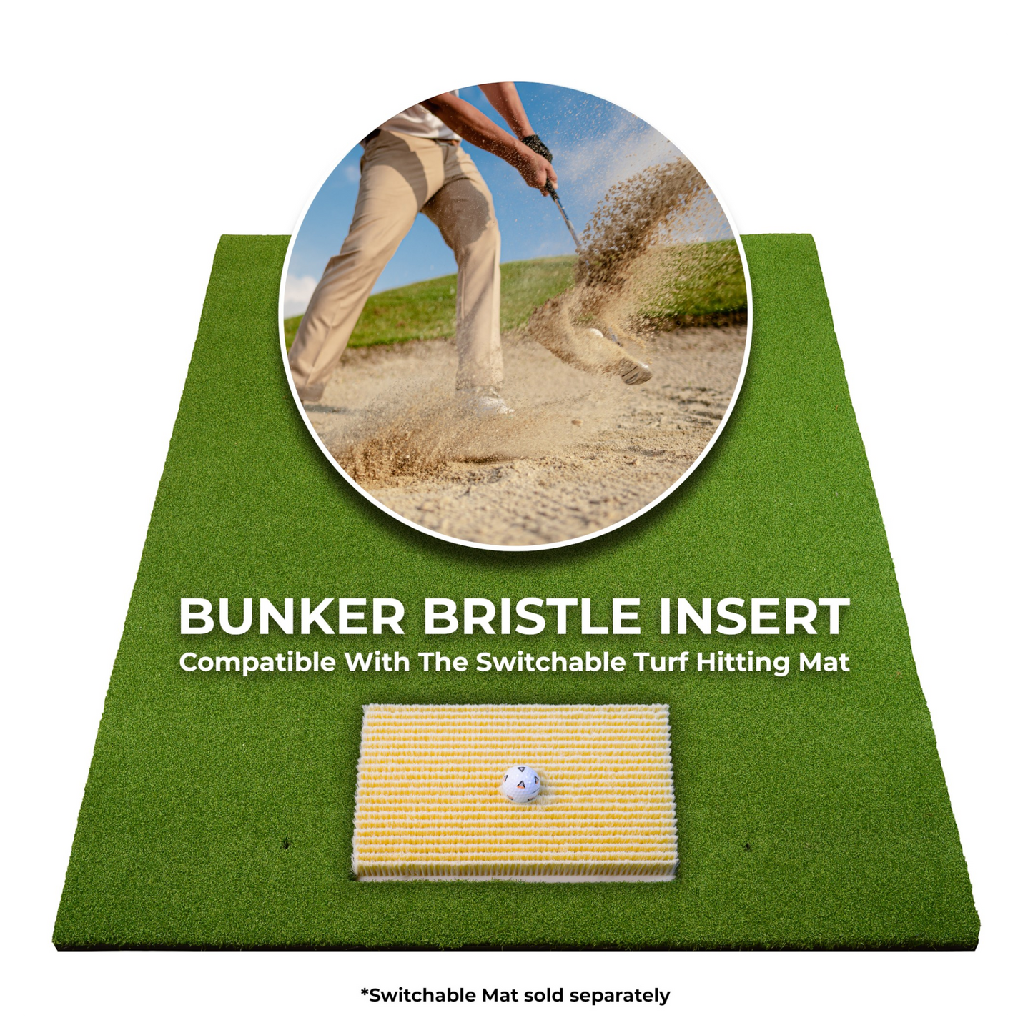 SimSpace Bunker Hitting Mat Insert
