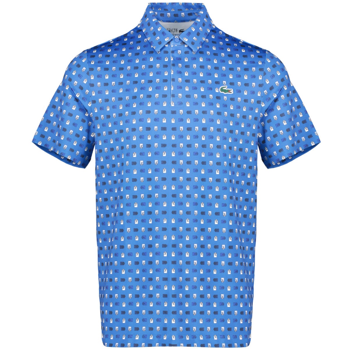 Lacoste All Over Printed Golf Polo Shirt DH5175