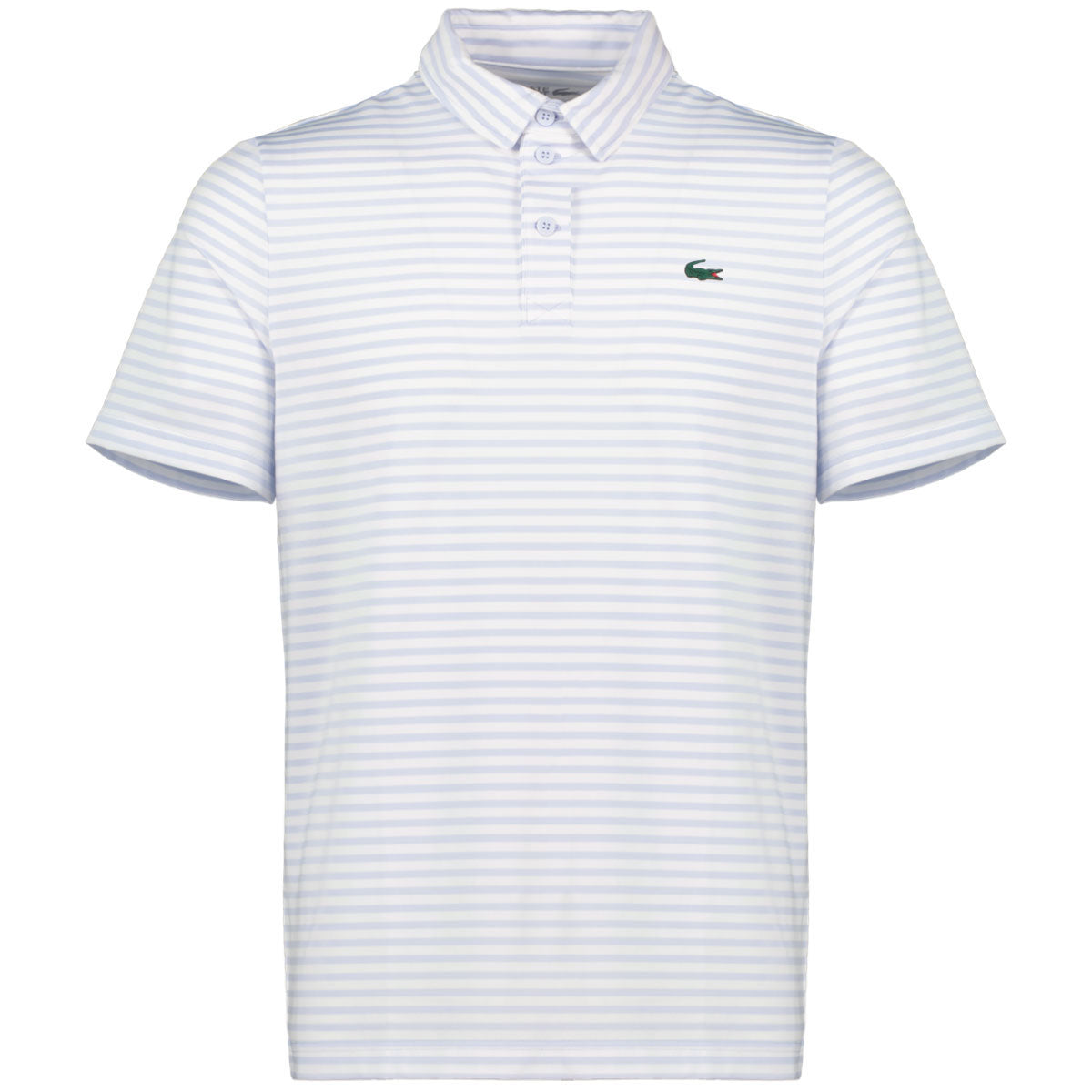 Lacoste All Over Stripe Golf Polo Shirt DH7418