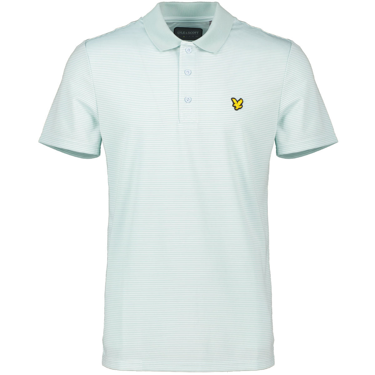 Lyle & Scott Microstripe Golf Polo Shirt SP1464GC