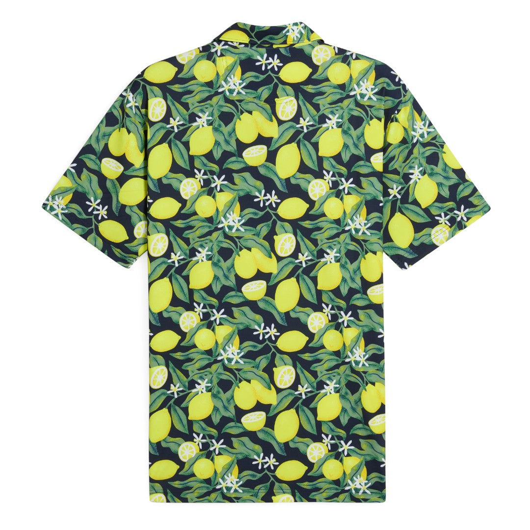 Puma X AP Lemon Branch Golf Polo Shirt 630299