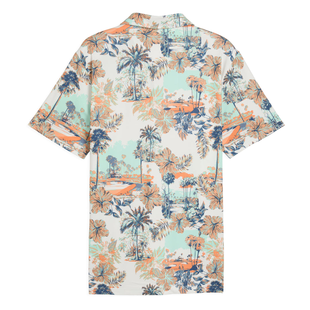 Puma Cloudspun Palm Golf Polo Shirt 634845