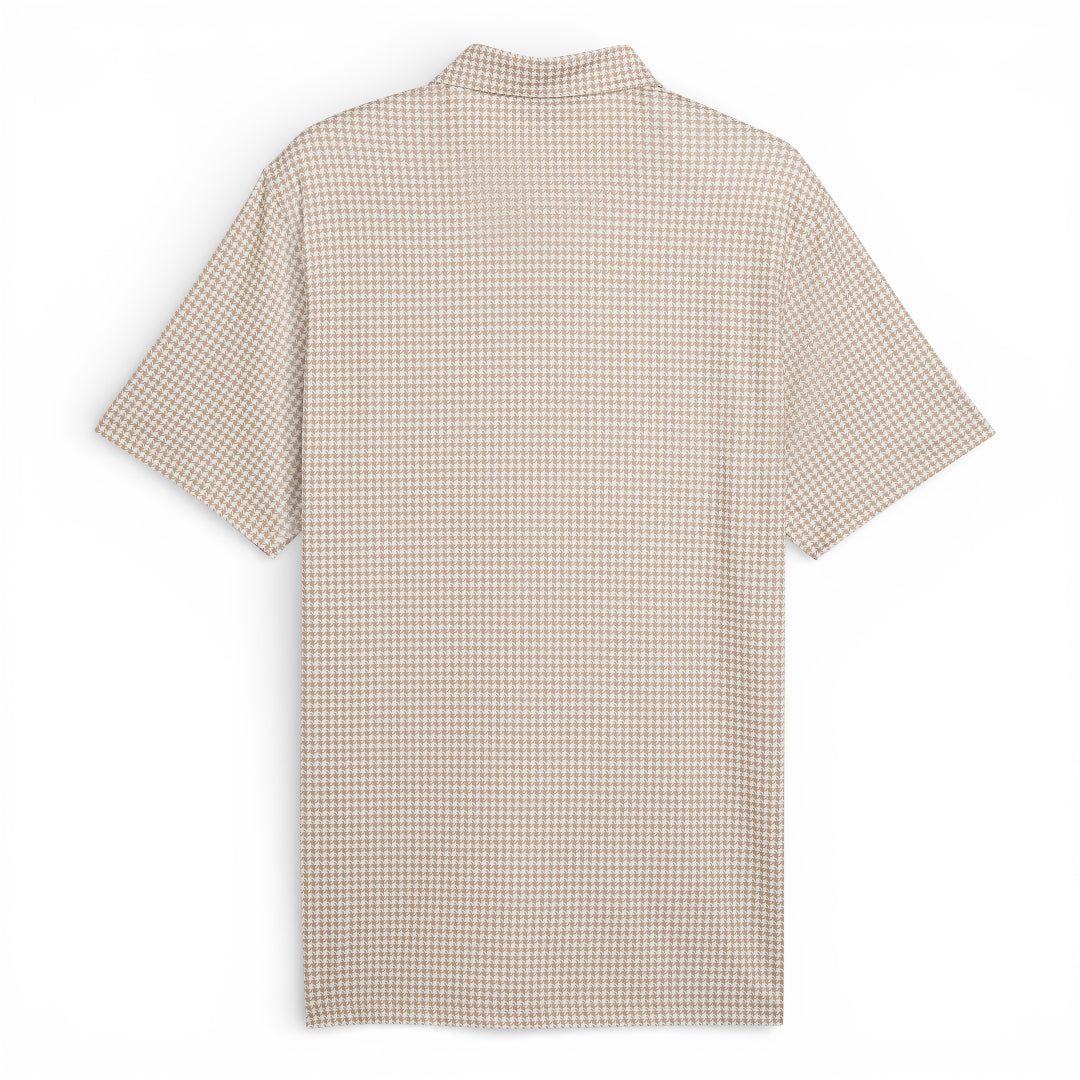 Puma Mono Check Golf Polo Shirt 636471