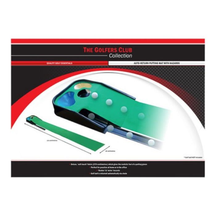 Brand Fusion Deluxe Auto-Return Putting Mat With Hazards