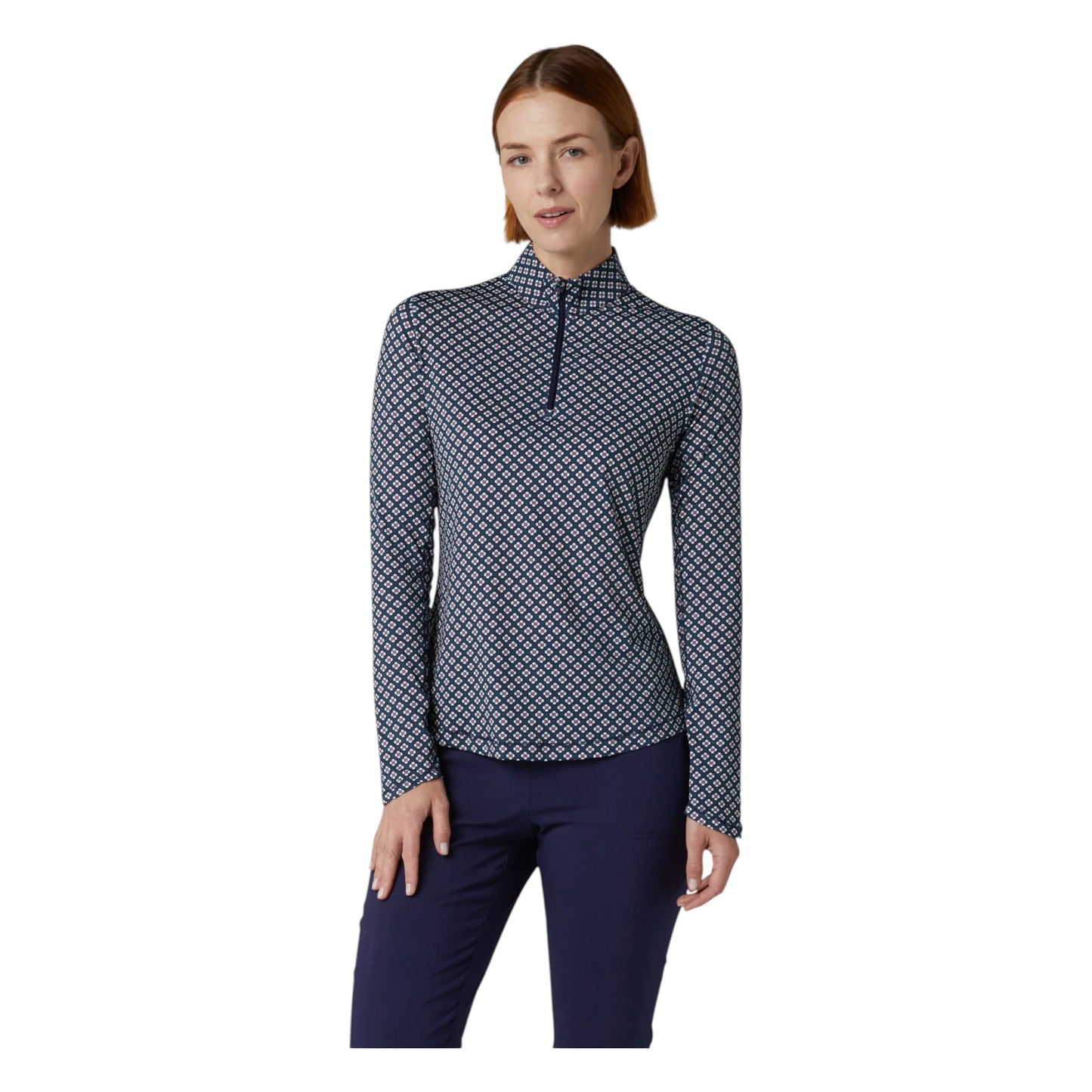 Callaway Ladies Mini Geo Sun Protection Golf Top CGKFF0J6