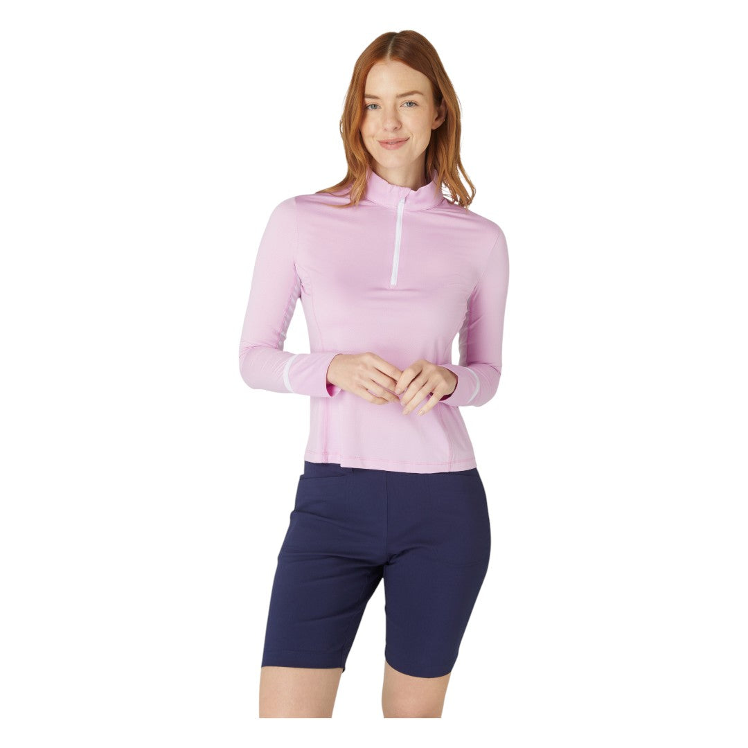 Callaway Ladies Colourblock Sun Protection Golf Top CGKSF800