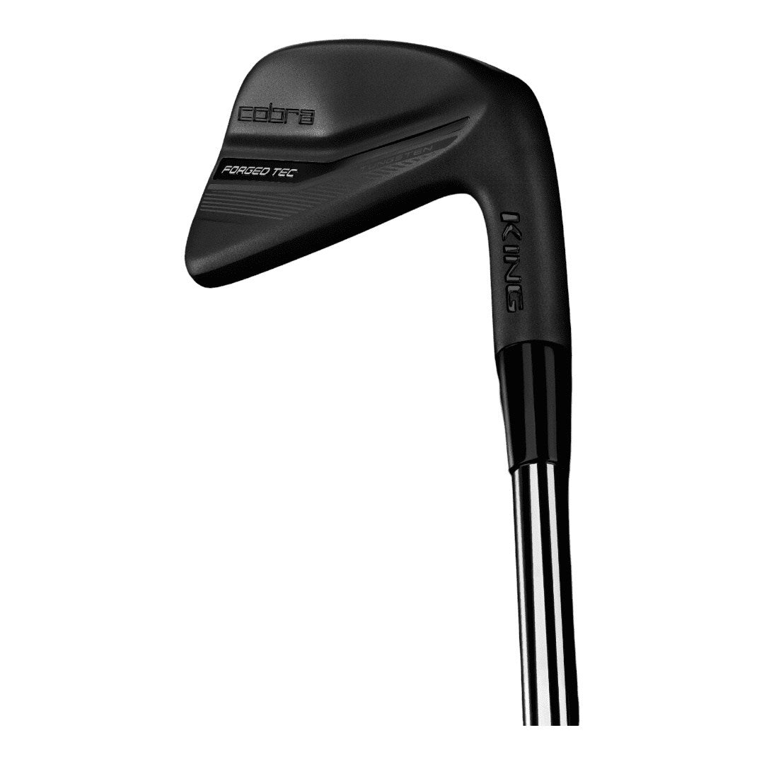 Cobra KING Forged Tec Black Golf Irons | Steel