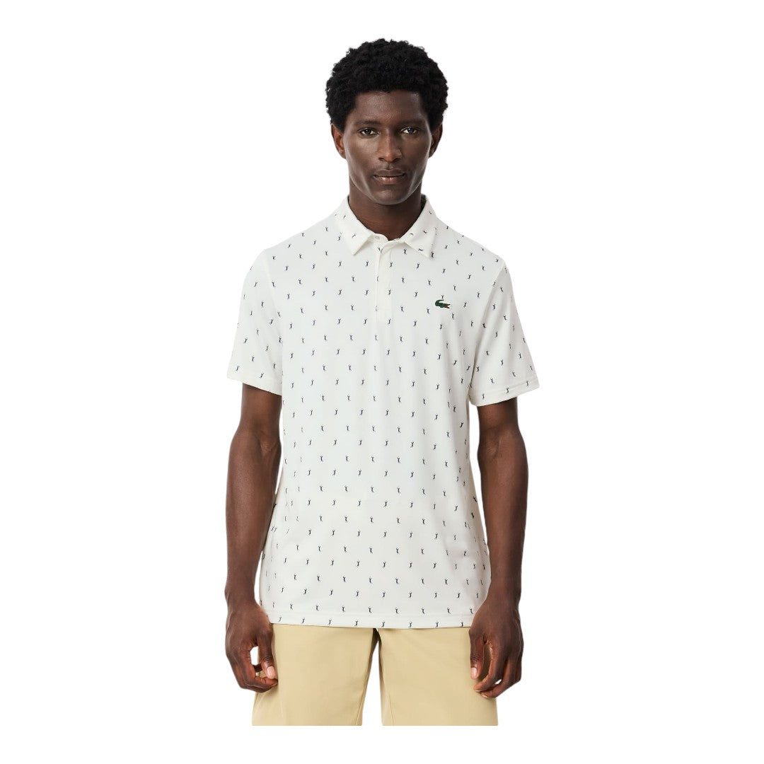 Lacoste All Over Printed Golf Polo Shirt DH5175