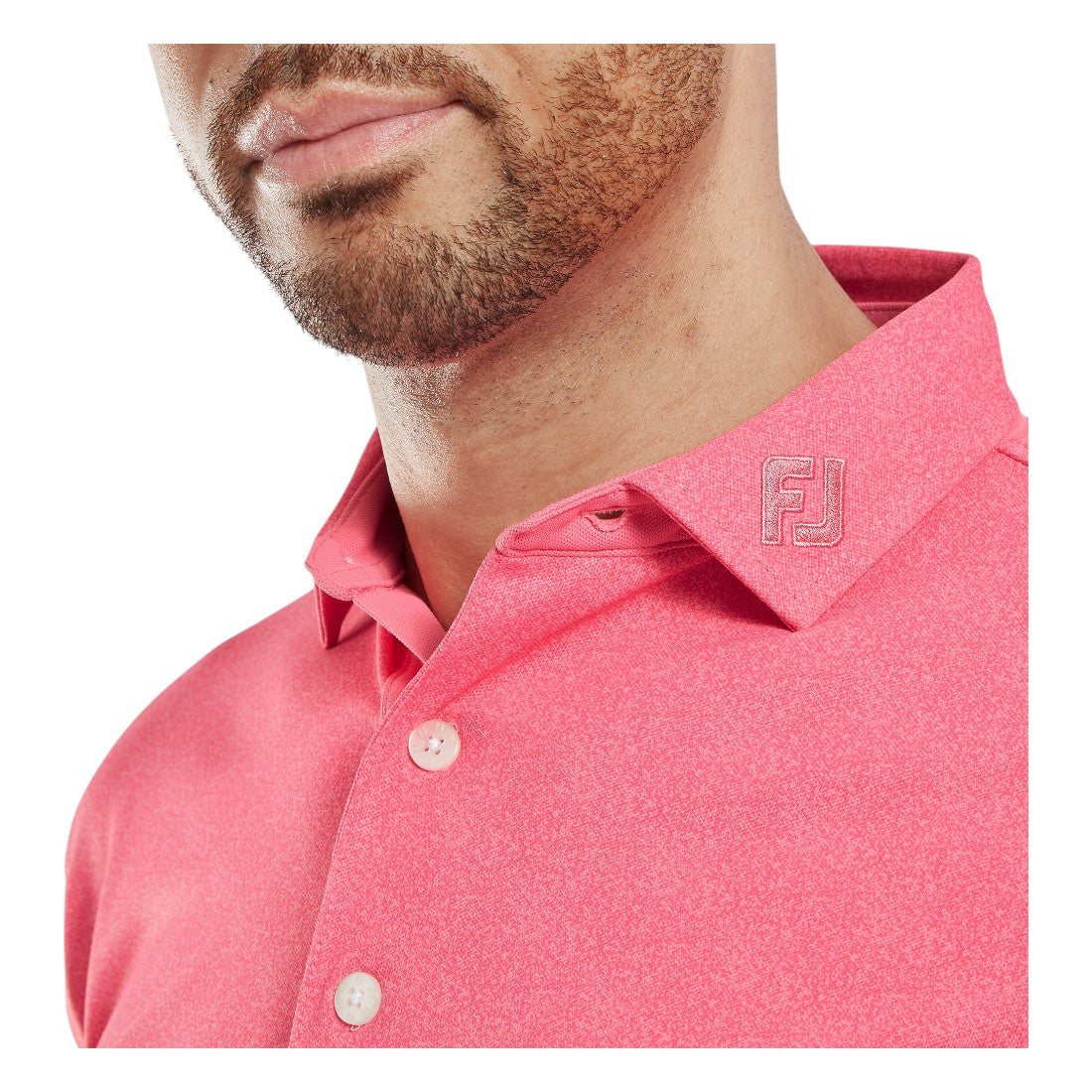 FootJoy Speckle Print Pique Golf Polo Shirt 34021