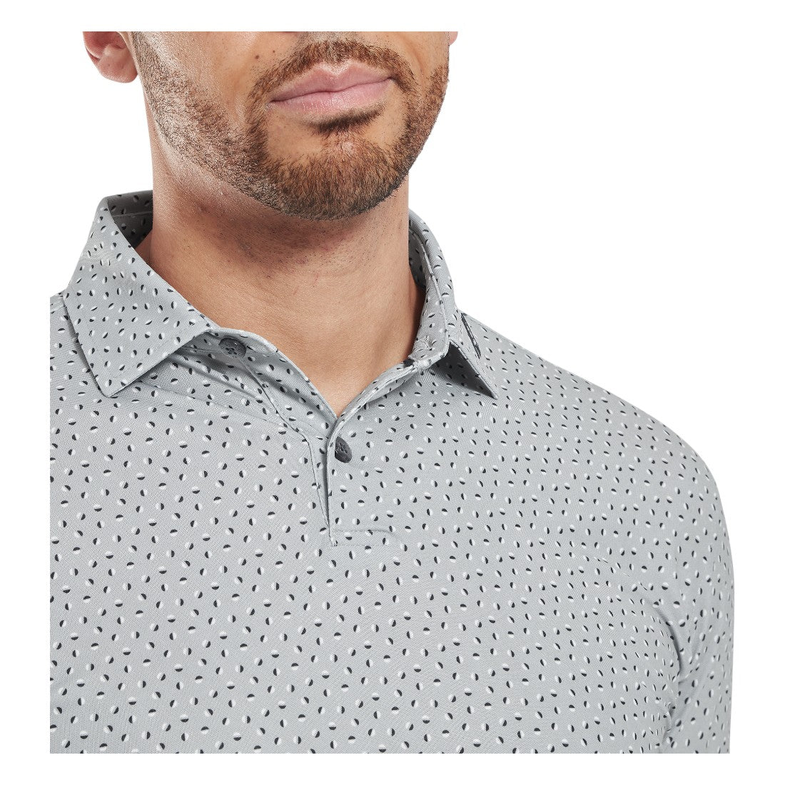 FootJoy Bounce Print Pique Golf Polo Shirt 34039