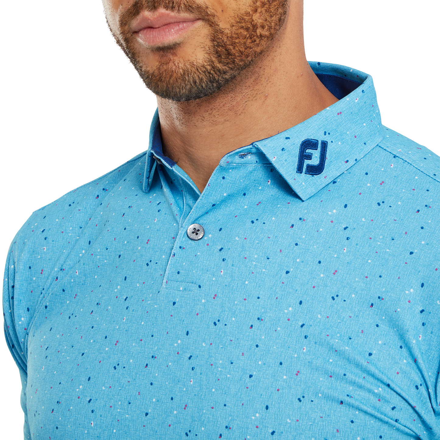Footjoy Tweed Texture Golf Polo Shirt 81596