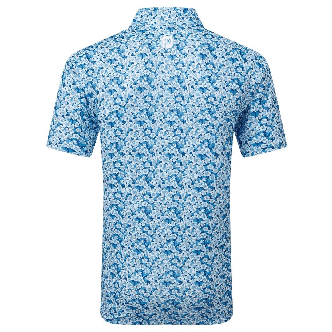FootJoy Primrose Print Lisle Golf Polo Shirt 81567