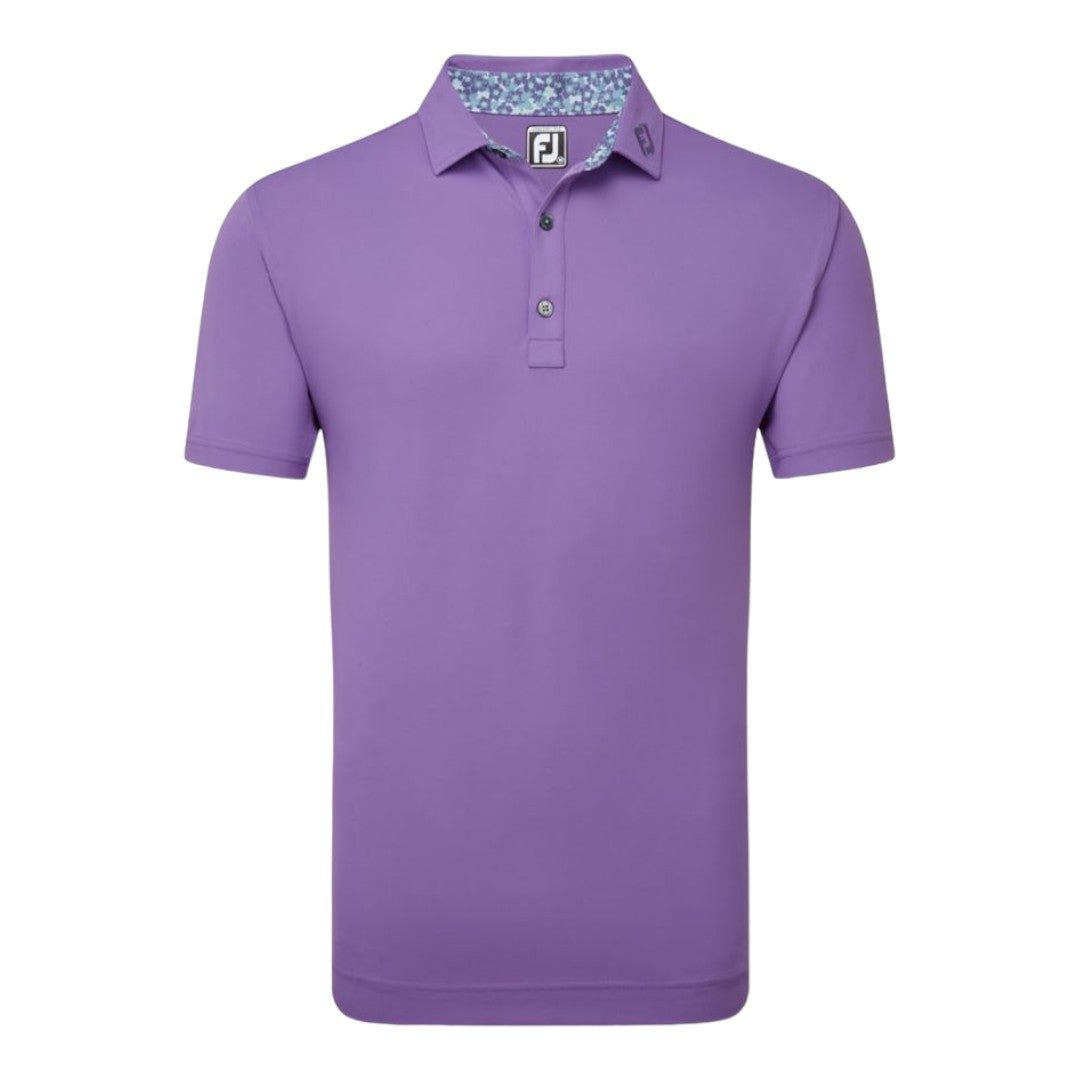 FootJoy Solid Primrose Trim Golf Polo Shirt 81594