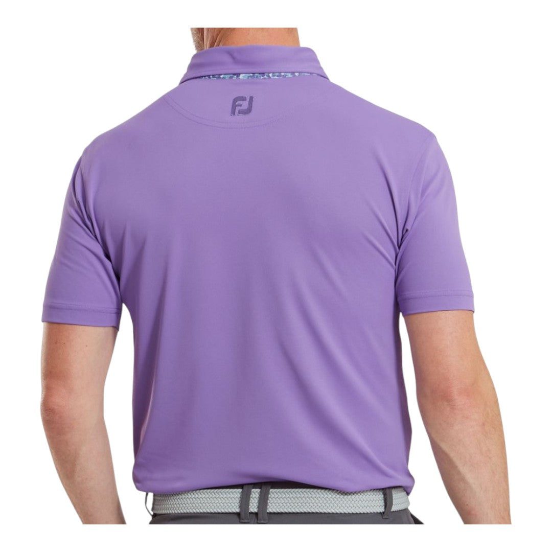 FootJoy Solid Primrose Trim Golf Polo Shirt 81594