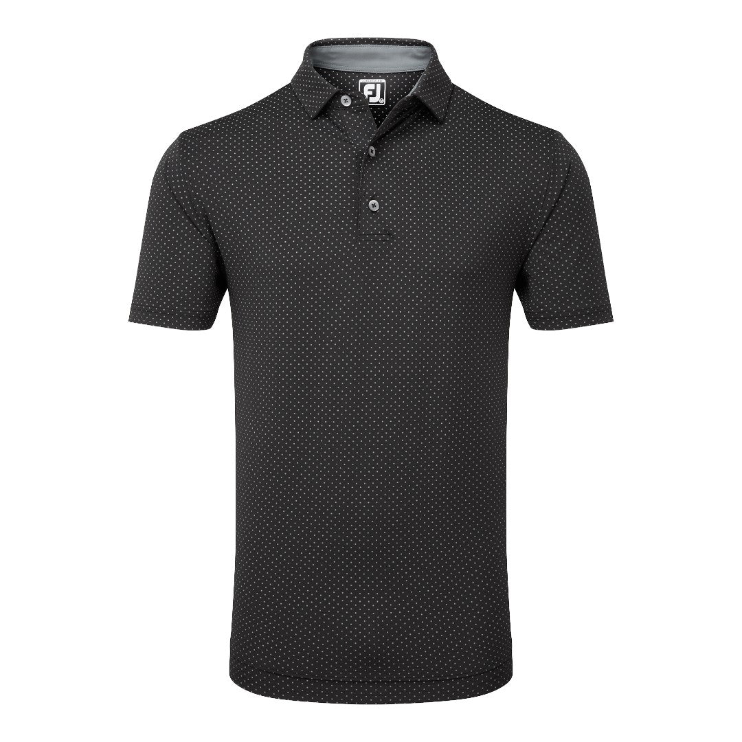 FootJoy Stretch Dot Lisle Golf Polo Shirt 81676