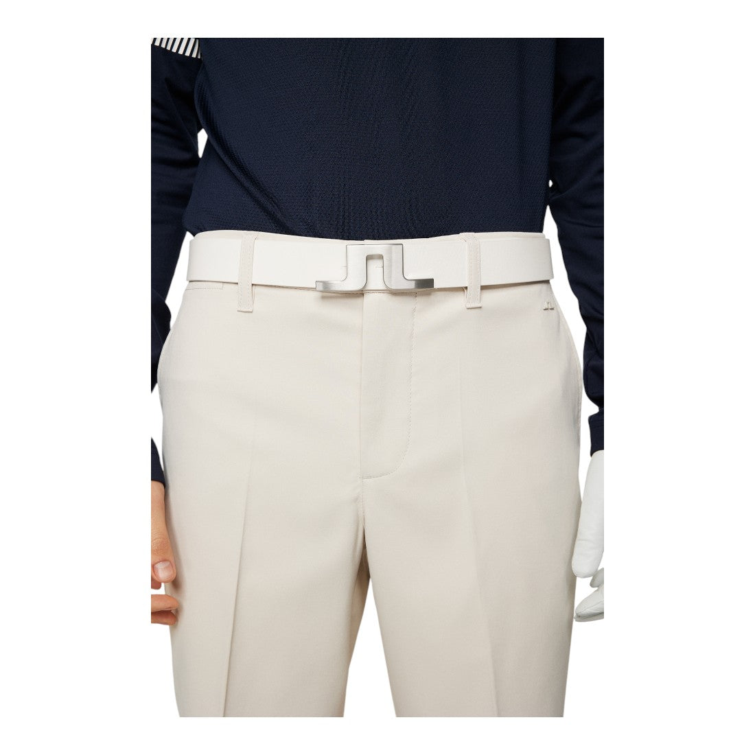 J. Lindeberg Bridger Leather Golf Belt GMAC12114