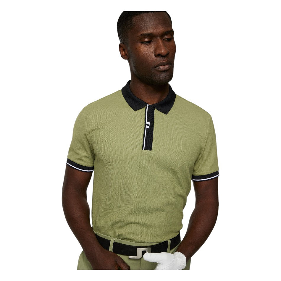 J. Lindeberg Bay Slim Golf Polo Shirt GMJT12492
