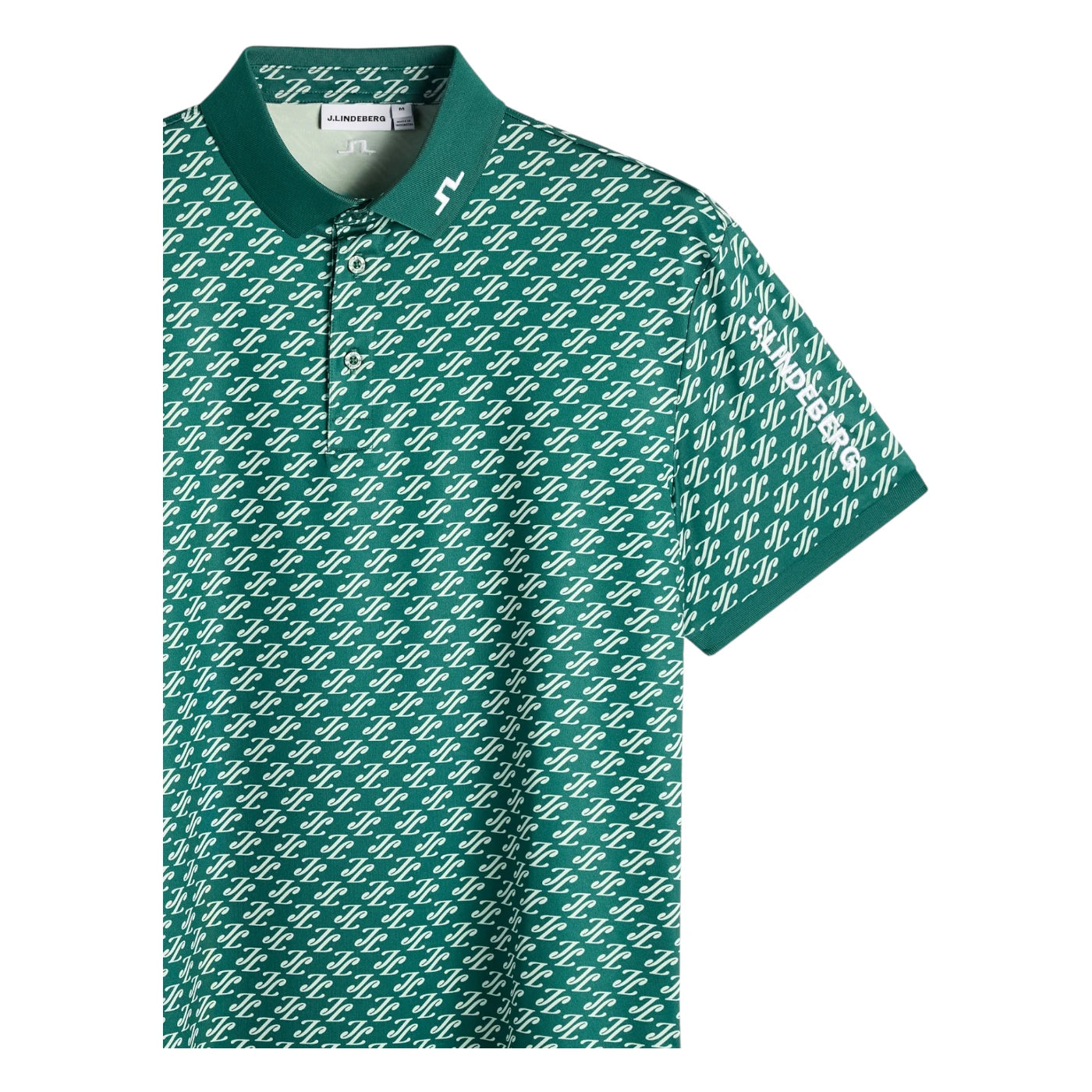 J.Lindeberg Tour Tech Print Golf Polo Shirt GMJT14652