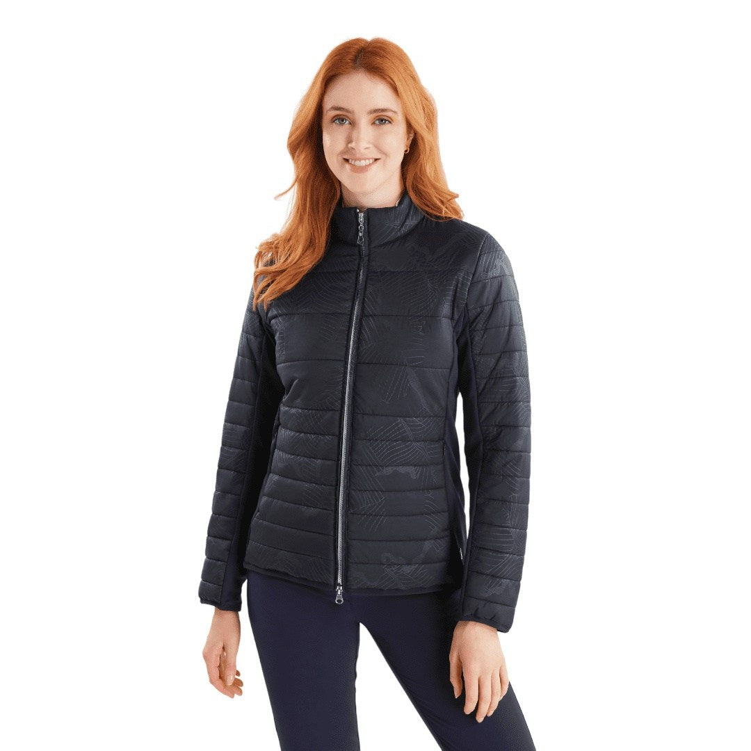 Green Lamb Ladies Kooper Quilted Stretch Panel Golf Jacket AG23995