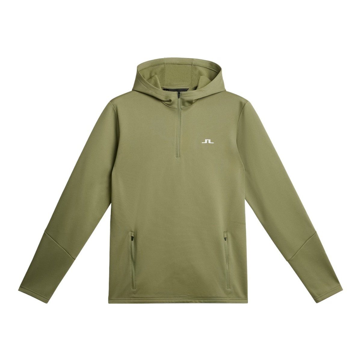 J.Lindeberg Golf Aerial Hooded 1/4 Zip Golf Jacket GMJS11517