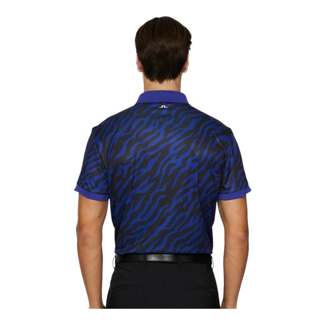 J. Lindeberg Tour Tech Print Golf Polo Shirt GMJT11946
