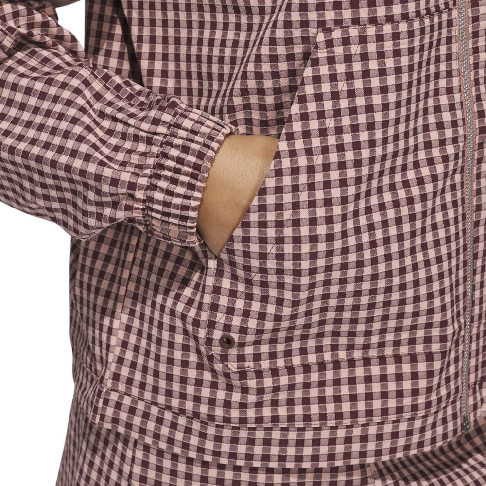 adidas Ladies Ultimate365 Gingham Golf Jacket JE9947