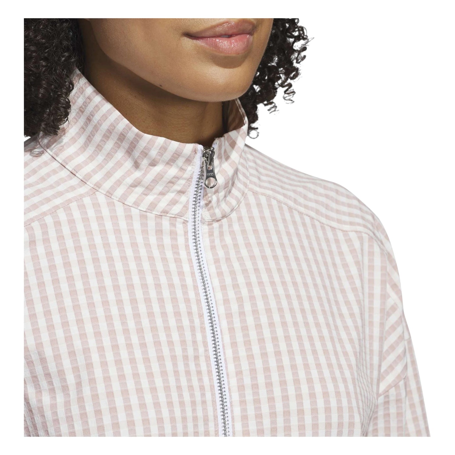 adidas Ladies Ultimate365 Gingham Golf Jacket JE9948