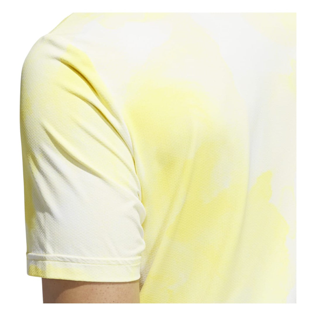 adidas Tour Printed Mesh Golf Polo Shirt JN9142