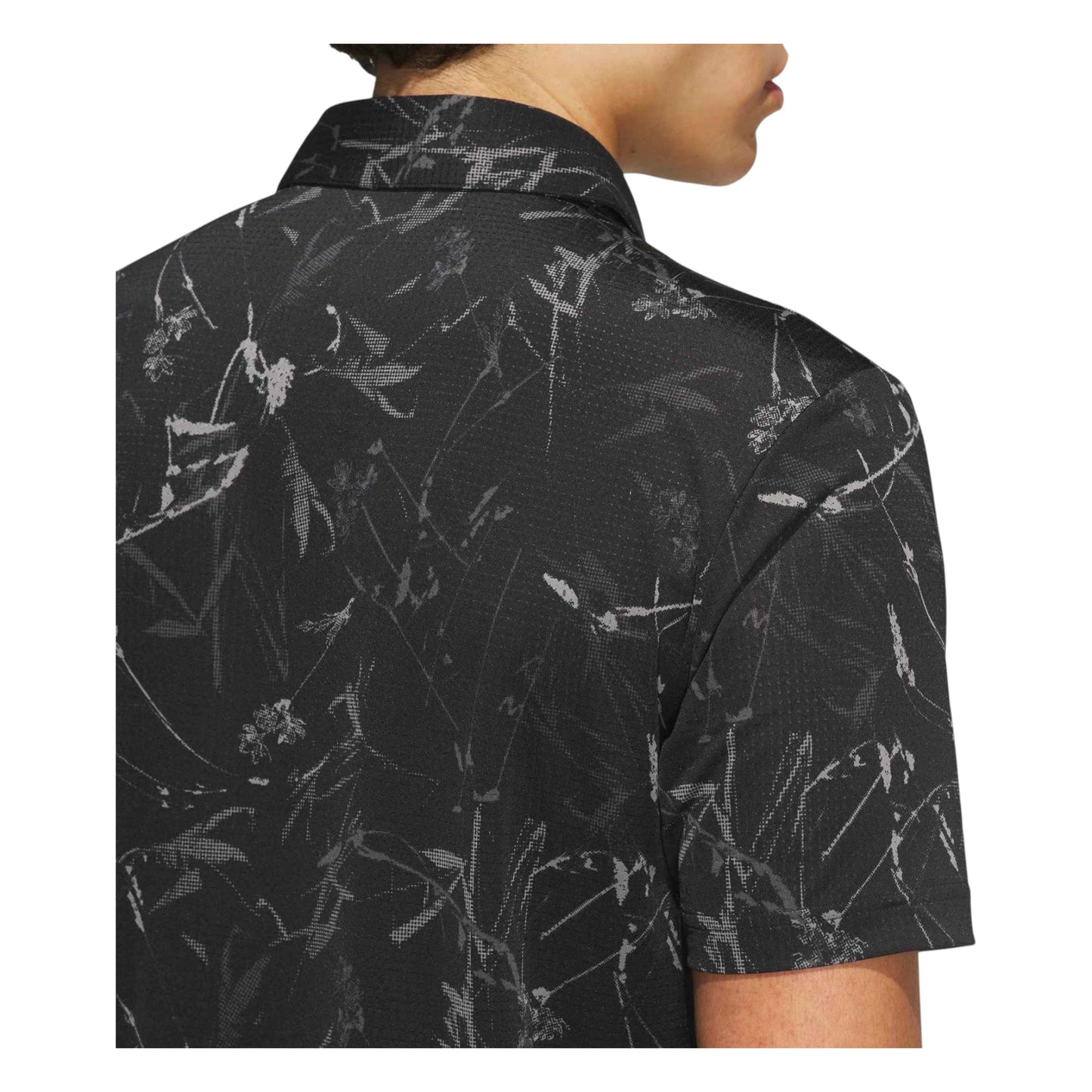 adidas Ultimate365 Mesh BCH Print Golf Polo Shirt KU1183