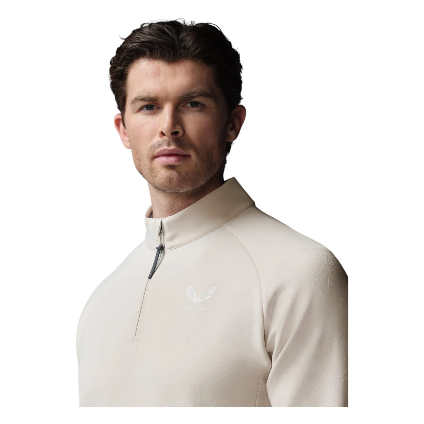 Castore Debossed 1/4 Zip Golf Mid Layer MLM00065CAS