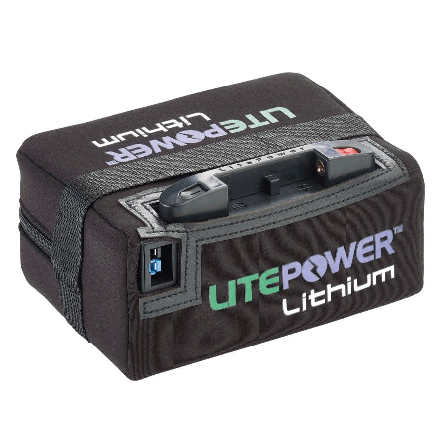 Motocaddy LitePower 12V Standard Lithium Battery & Charger | 18 Hole