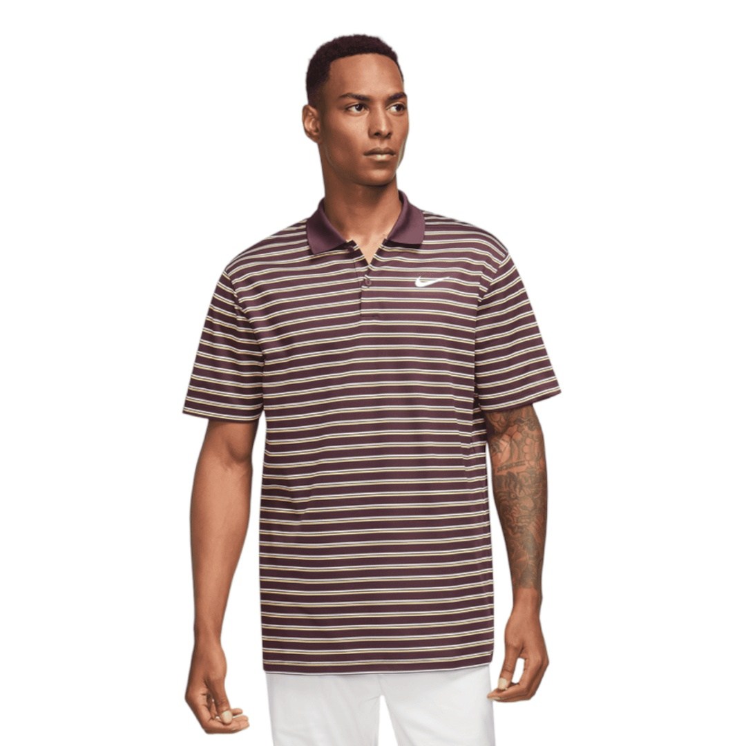 NIKE DRI-FIT VICTORY STRIPE GOLF SHIRT DH0829