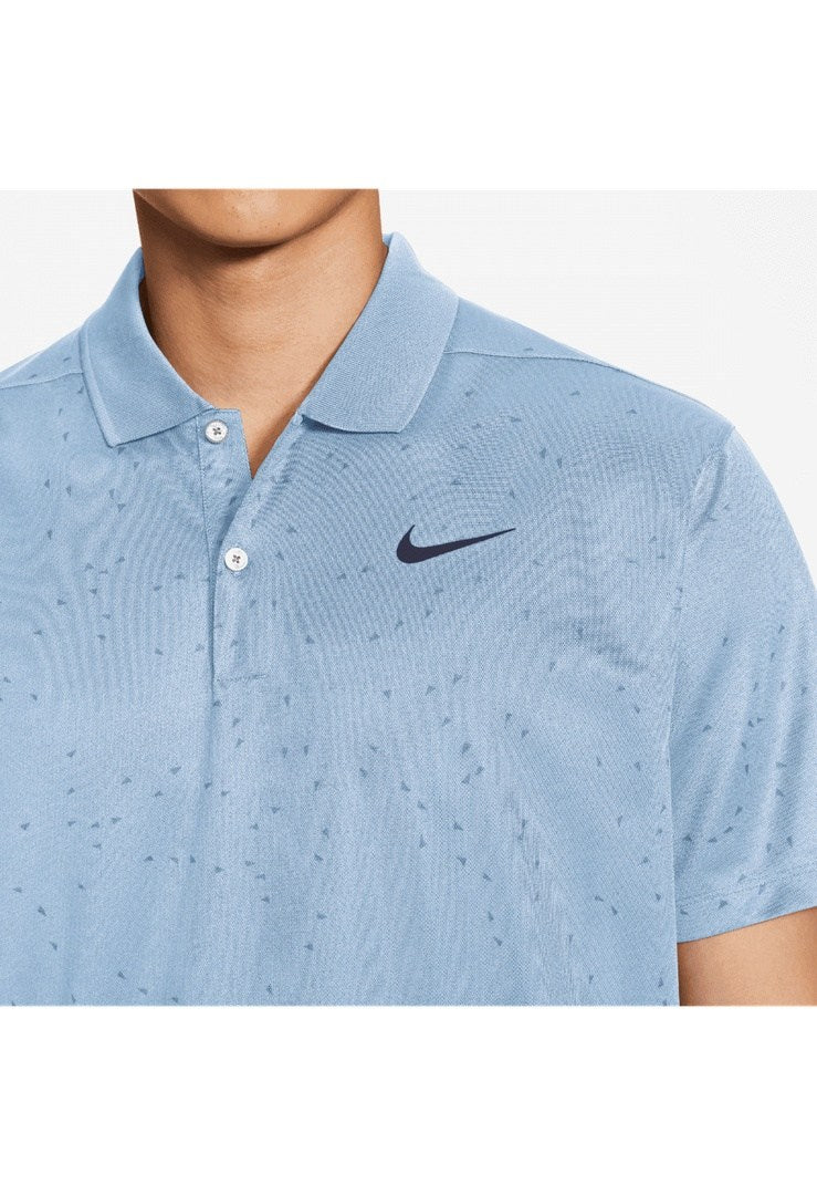 Nike Dry Victory Micro Print Golf Polo Shirt CU9841