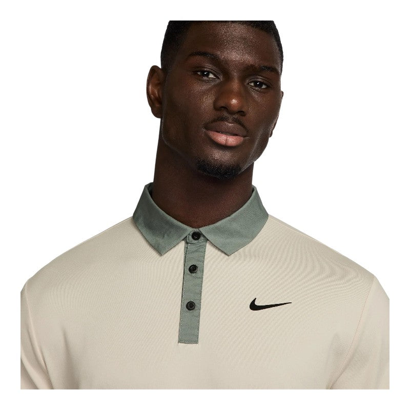 Nike Dri-Fit Tour Contrast Golf Polo Shirt FZ7501
