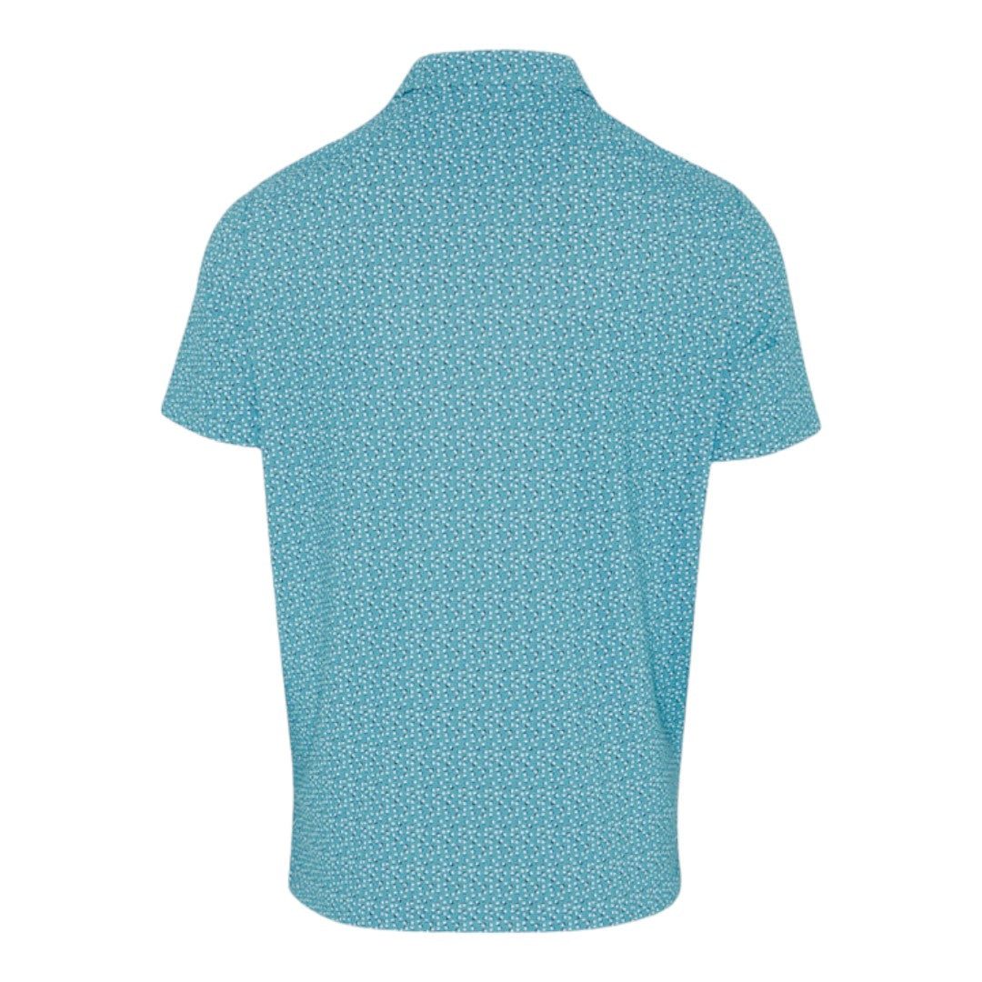 Original Penguin All Over Ball Print Golf Polo Shirt OGKSE021