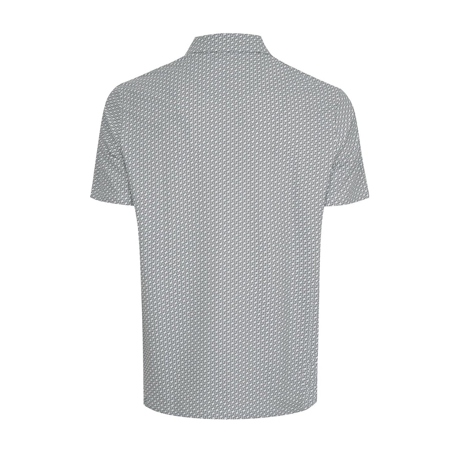 Original Penguin All-Over Heritage Geo Print Golf Polo Shirt OGKFE015