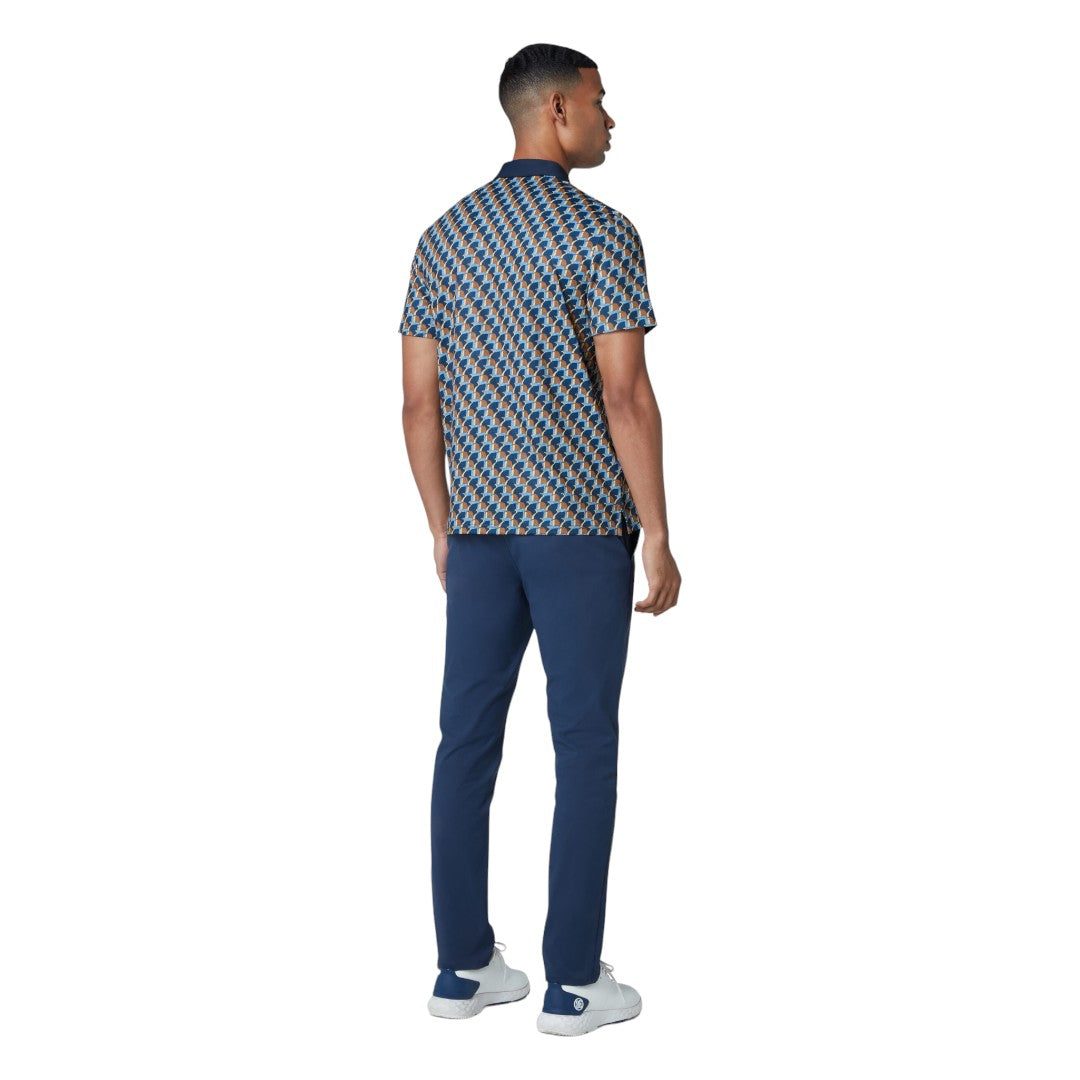 Original Penguin All Over Petes Golf Polo Shirt OGKFE018