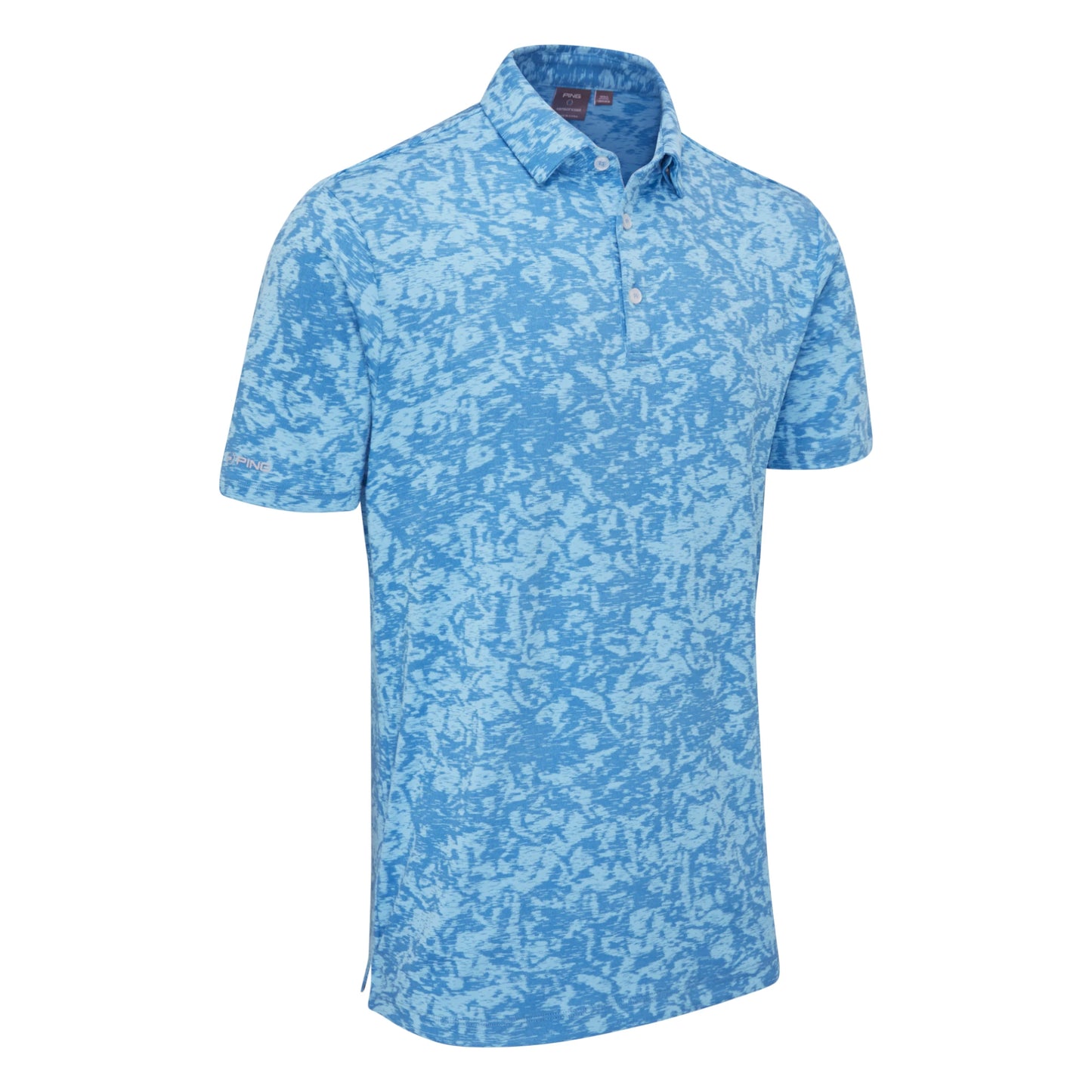 Ping Marek Camo Jacquard Golf Polo Shirt P03784