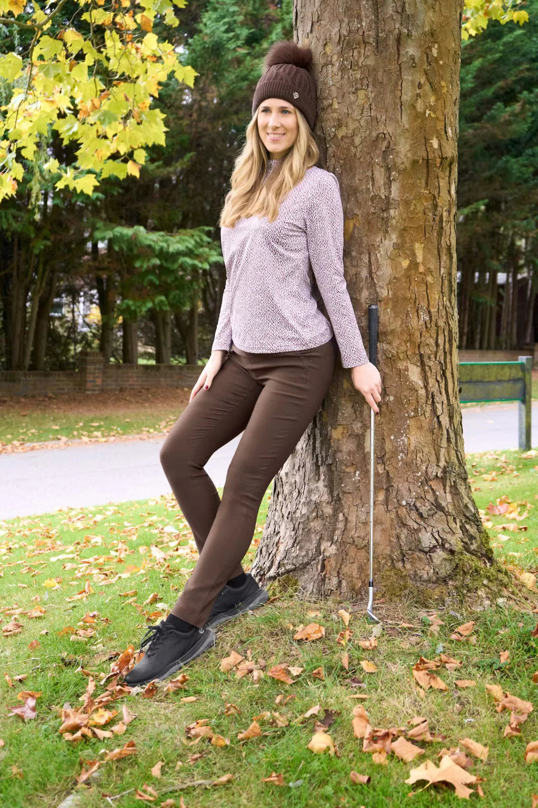 Pure Golf Charm 2 Pull On Trousers PG-68233