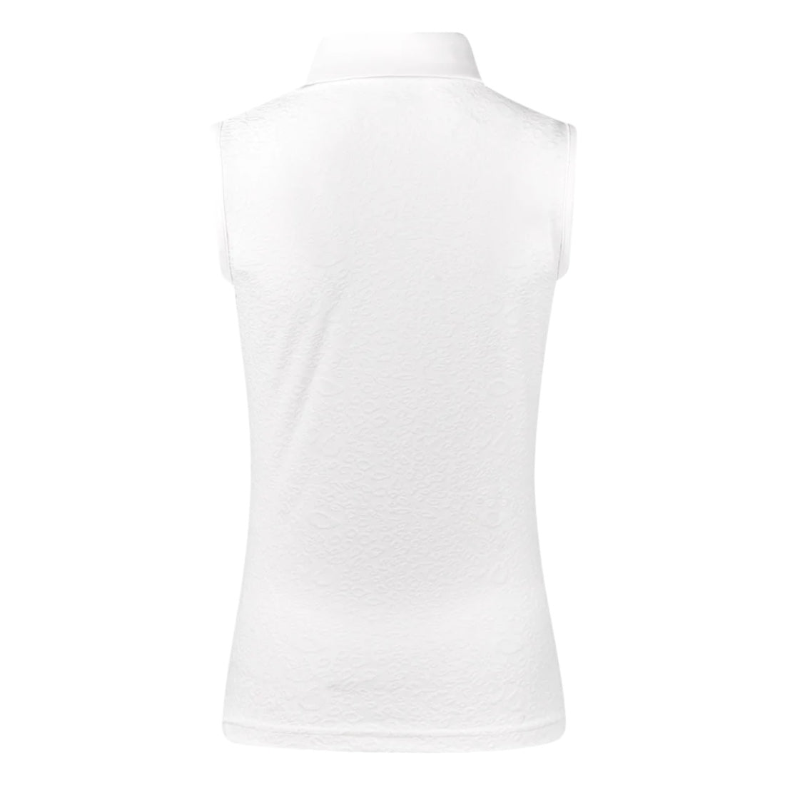 Pure Golf Ladies Christy Jacquard Sleeveless Golf Polo Shirt PG-95066
