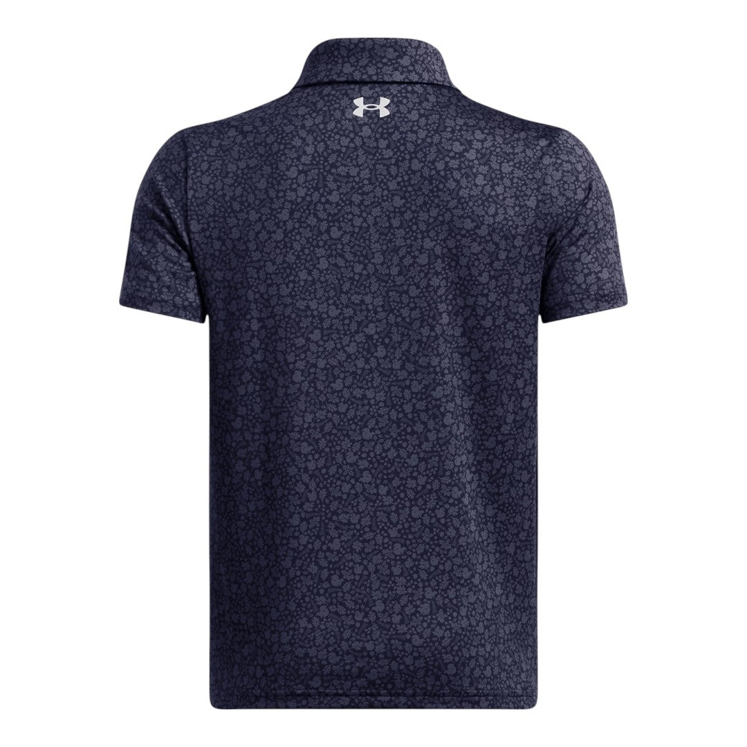 Junior Under Armour Playoff Printed Golf Polo Shirt 1382681