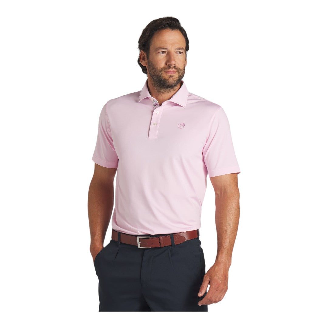 Puma Arnold Palmer Floral Trim Golf Polo Shirt 625937