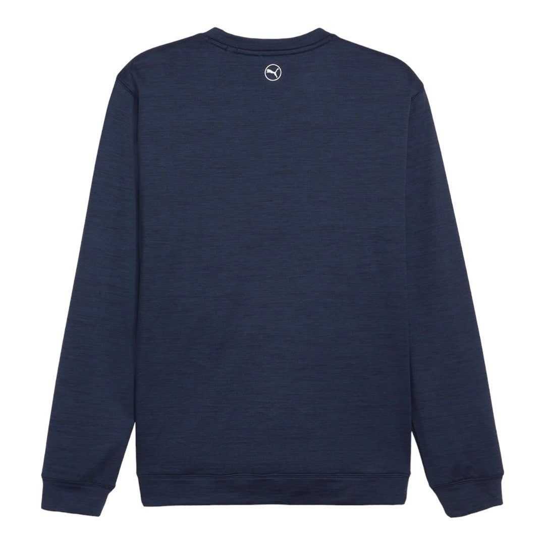 Puma Cloudspun Patch Crew Neck Golf Mid Layer 625111