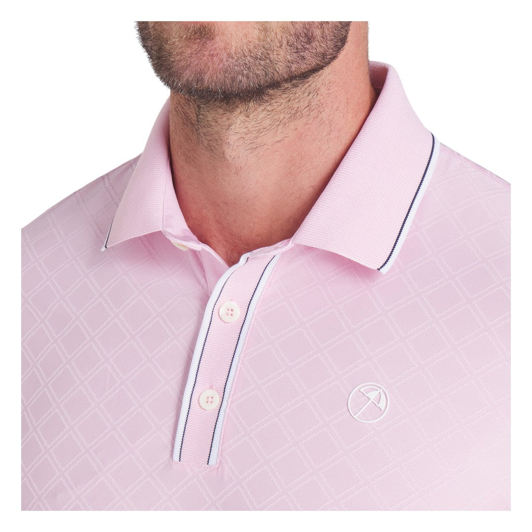 Puma x Arnold Palmer Tipped Jacquard Golf Polo Shirt 630179