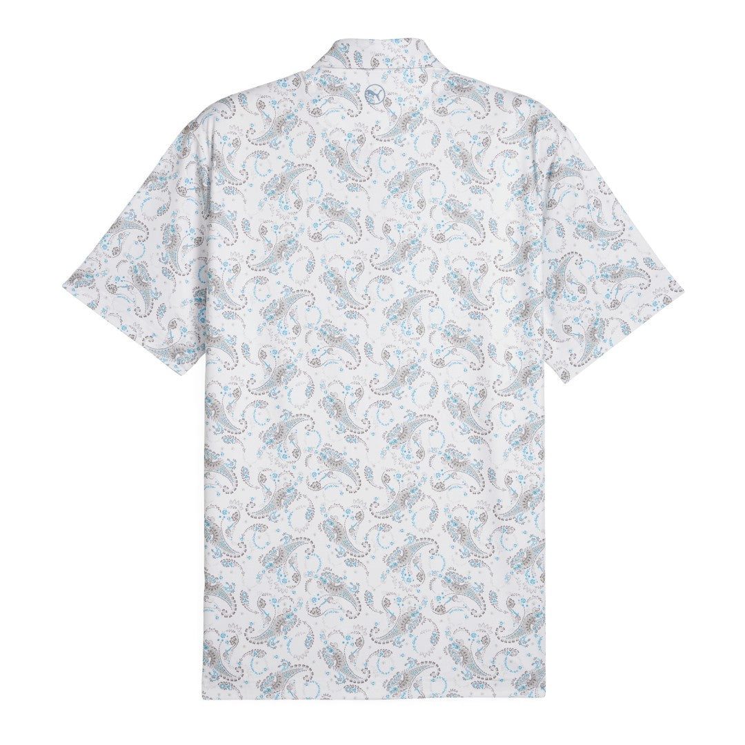 Puma Paisley Golf Polo Shirt 628064