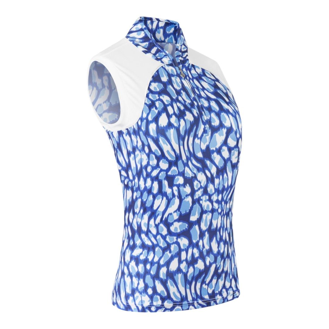 Pure Golf Ladies Hope Sleeveless Golf Polo Shirt PG-42052